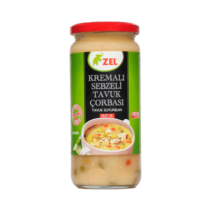 Kremalı Sebzeli Tavuk Çorbası 480 Ml