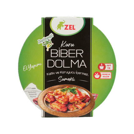 Zeytinyağlı Sumaklı Kuru Biber Dolması