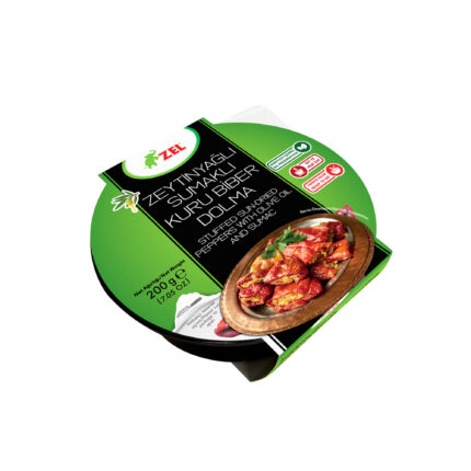 Zeytinyağlı Sumaklı Kuru Biber Dolması