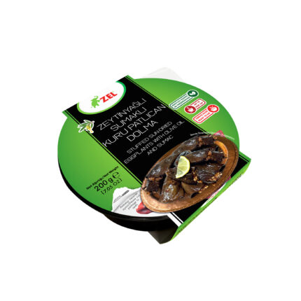 Zeytinyağlı Sumaklı Kuru Patlıcan Dolması