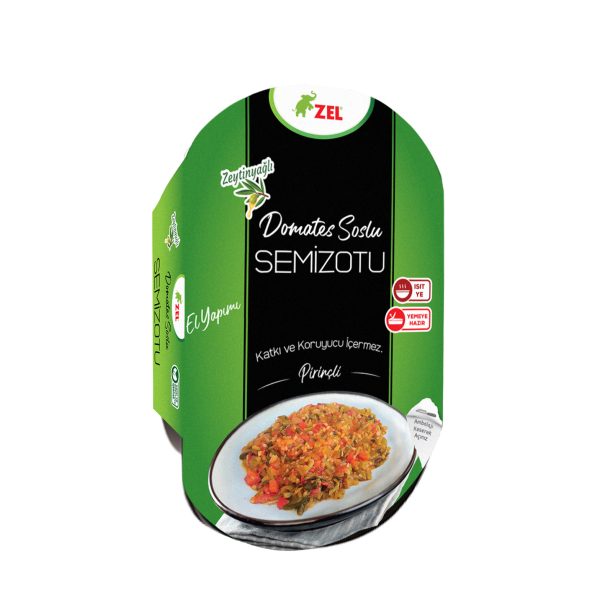 Rice with Purslane and Tomato Sauce in Olive Oil