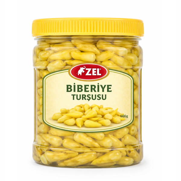 Zel Biberiye Turşusu 600 GR