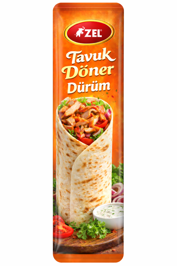Zel Tavuk Döner Dürüm 180 GR