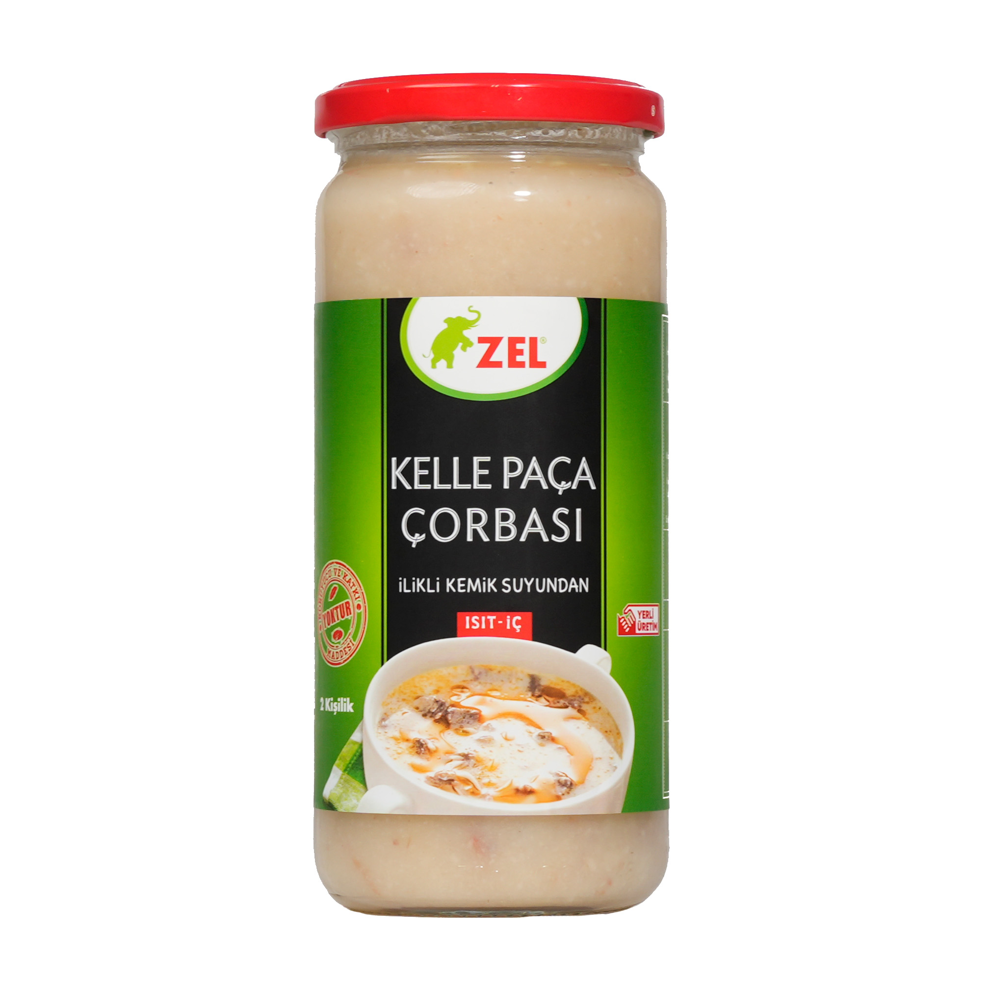 kellepaçorbasıZELWEBSİTE Kelle Paça Çorbası - 480 ml - Görsel 1